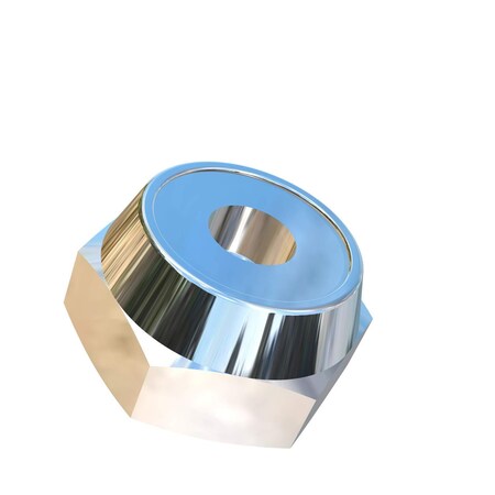 Allied Titanium Hex Nut, #6-32, Titanium, Grade 5 0000224